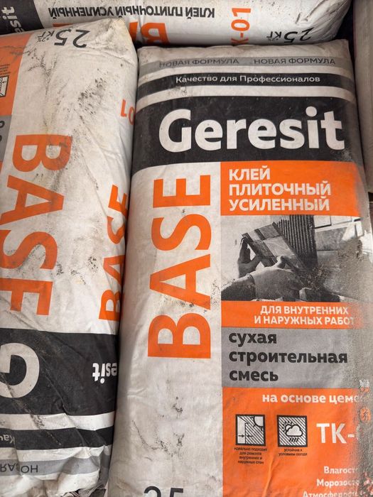 Кафел клей усиленный Плиточный клей