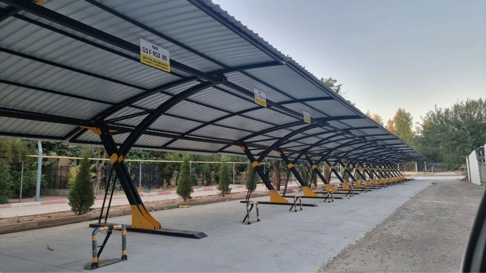 Навесы, Навес дла Машины, металлоконструция