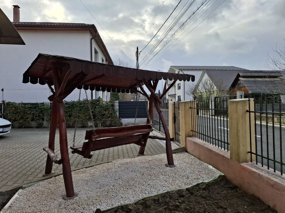 Leagăn stejar esență tare lem