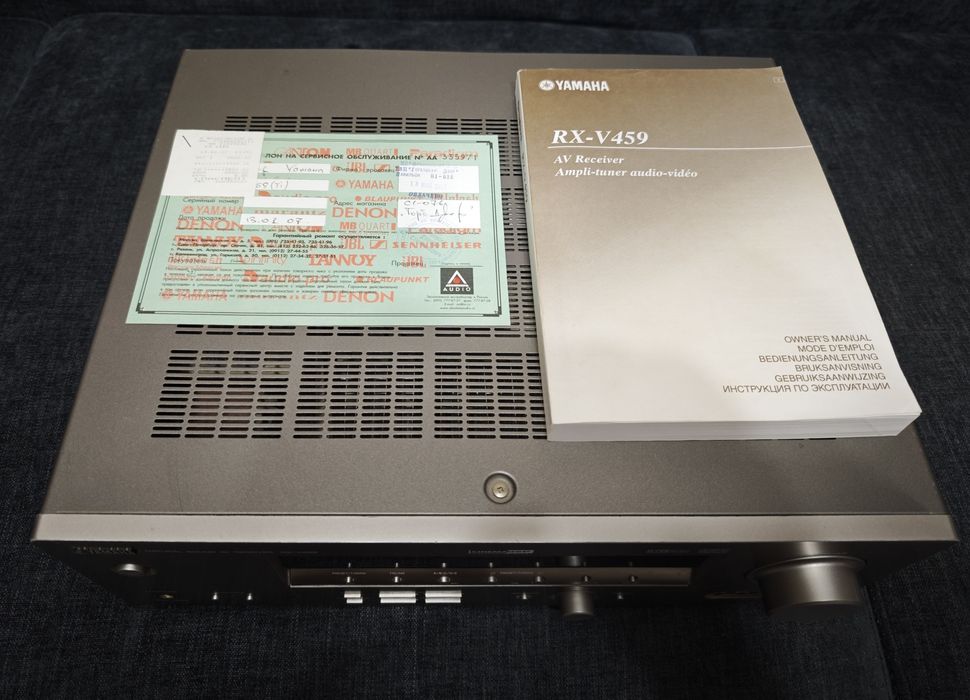 Ресивер Yamaha первые руки. В отличном состоянии.