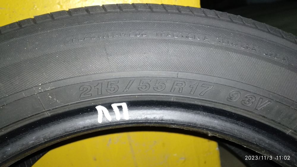 Продам две летние шины yokohama