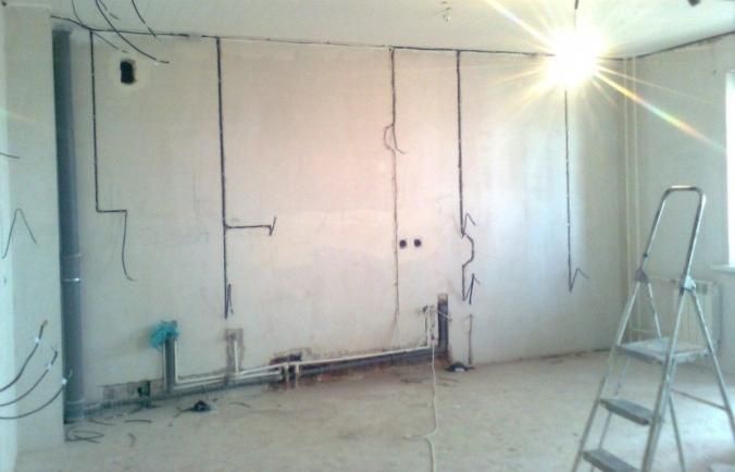 Электромонтаж квартир