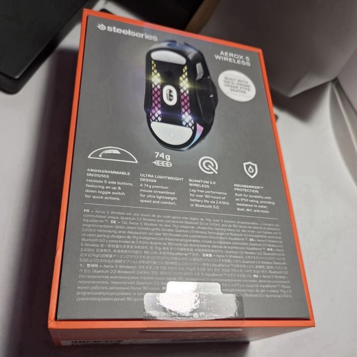 Mouse Aerox 5 Nou, Sigilat