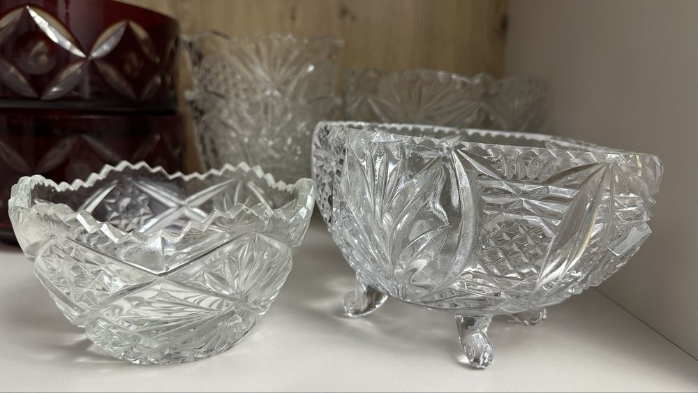 Конфетницы хрусталь