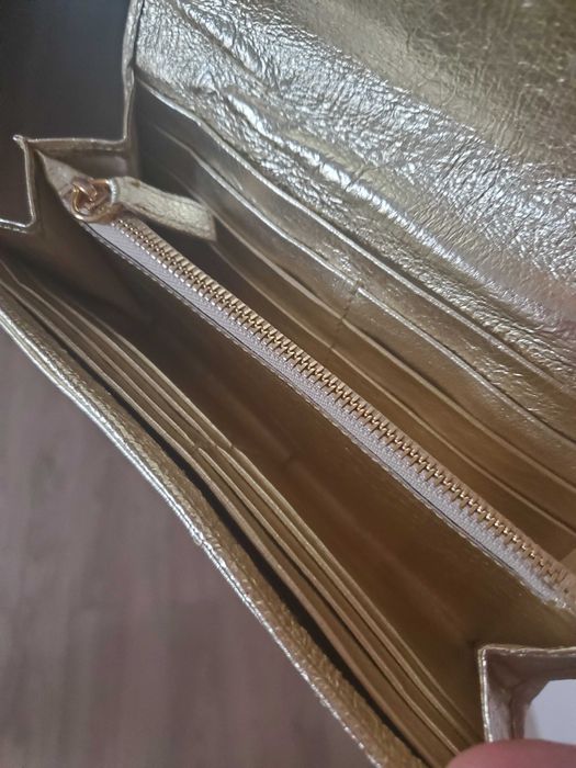 Portofel Laura Maxim, M Wallet, auriu