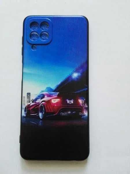 Силиконов калъф за Samsung Galaxy A22 4G,стъклен протектор,Самсунг
