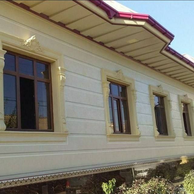 Travertn fasad ishlar