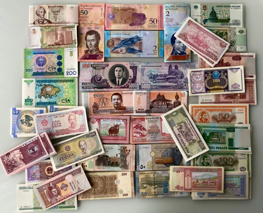 Продаётся коллекция банкнот