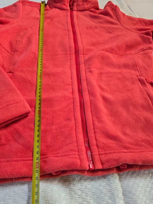 Polar damă Jack Wolfskin Nanuk 150 L – fleece roșu