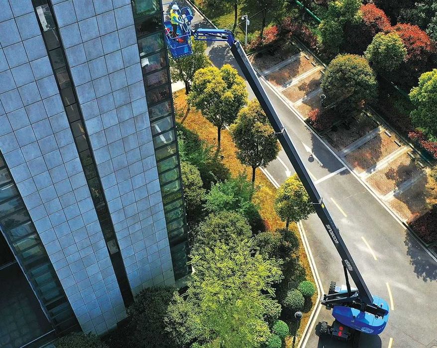 Коленчатый, Телескопический подъемник 20,4 - 59,9 м