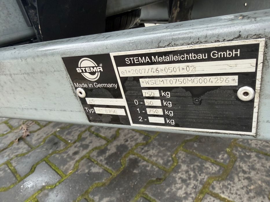 Remorca moto Stema 750kg pret fix!