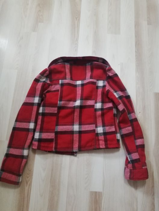 Б.У. Курточка в клетку, короткая (Болгария)
