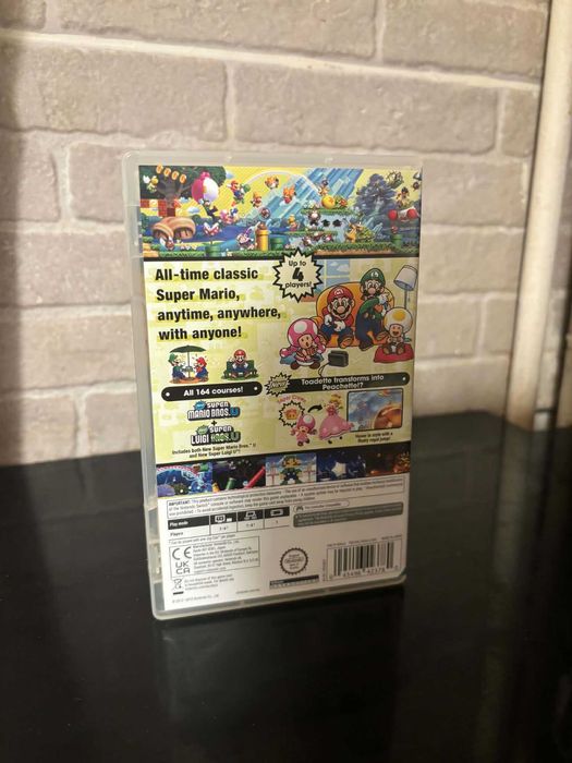Super mario bros u deluxe nintendo switch + factura