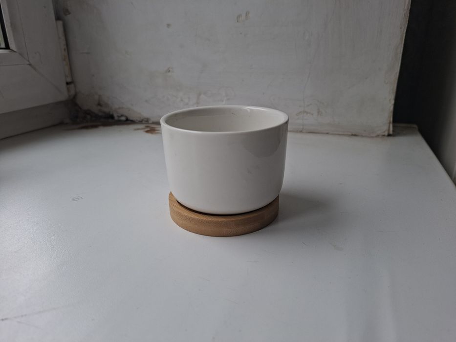 Фарфоровые горшки для цветов