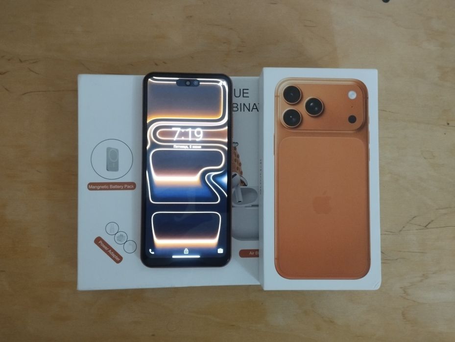 Продам iphone 17 pro max (копия) с набором