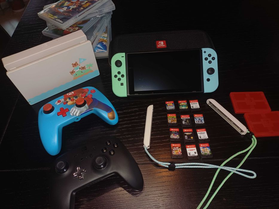 Nintendo Switch + 12 jocuri