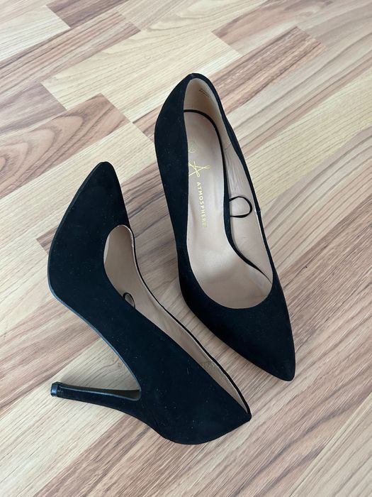 Pantofi toc stiletto negri Primark, marimea 39