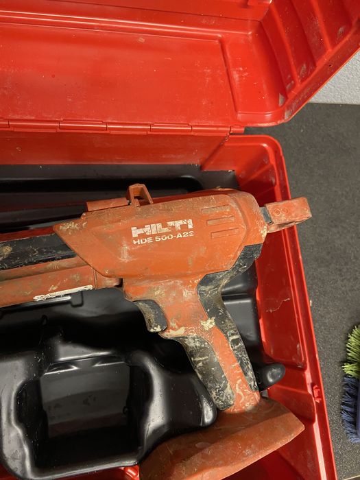 Hilti hdm 500-a22 pistol sncore chimice pe acumulator