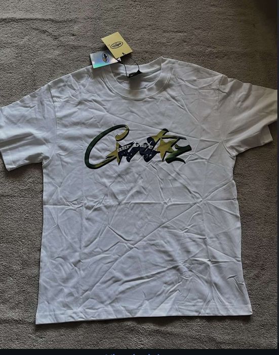 Тениски бяла и черна, памук размер М