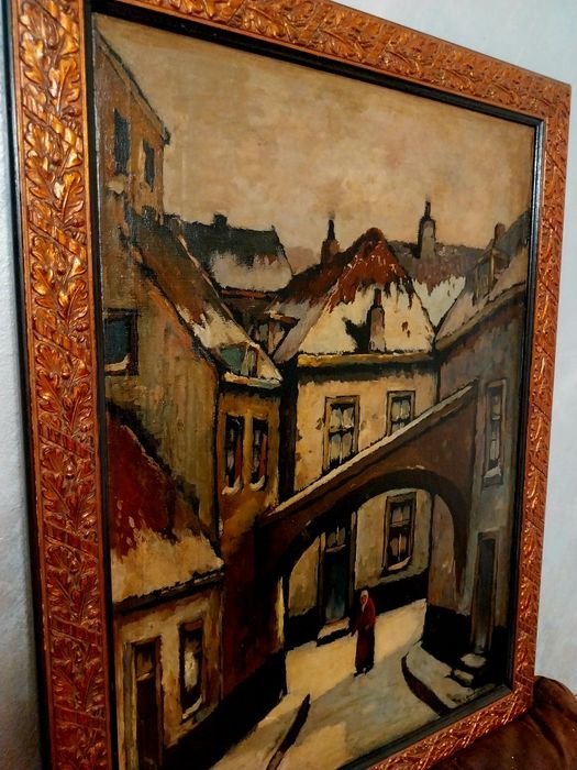 Pictură olandeză pe pânză (1947) - L. HARTMAN