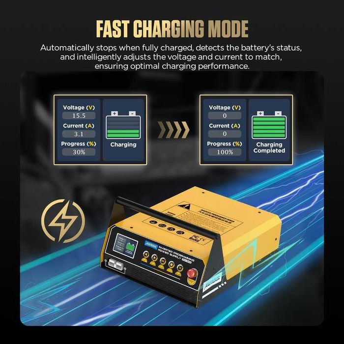 Захранване за програмиране, Jump Starter и Smart зарядно, Autool EM365