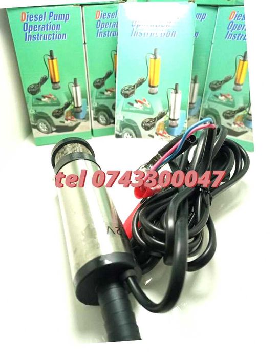 Pompita Electrica Vehicul Submersibila 12V 12 L / Min , 38Mm , Mutare Co