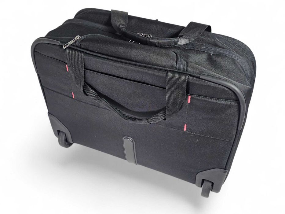 Samsonite - мобилен офис или куфар за ръчен багаж и лаптоп за бизнес пътувания с колелца и телескопична дръжка (Rolling Tote)