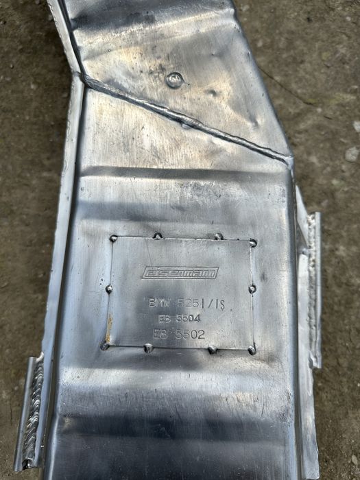 Выхлопная банка задняя Eisenmann