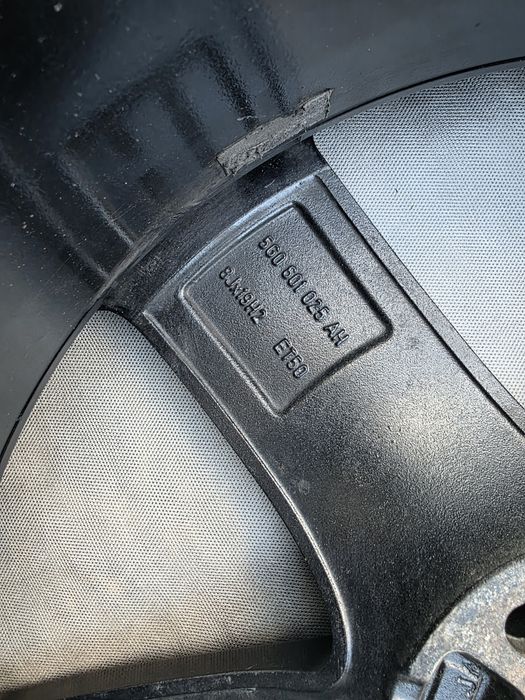 Джанти VW Cadiz от Golf 7R 5x112 19
