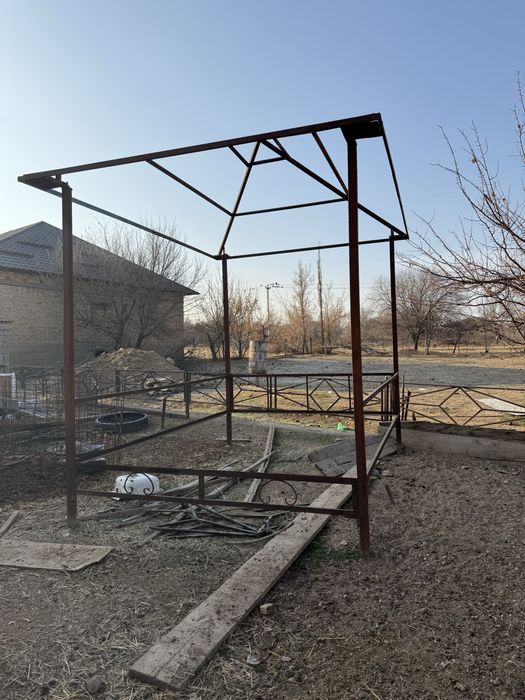 Тапчан навес 4х скатный