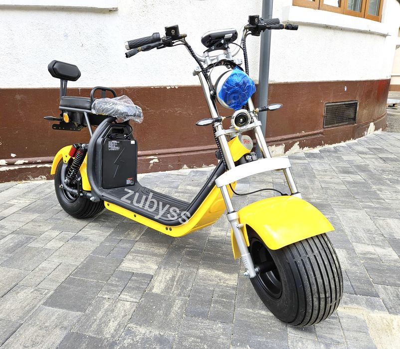 Scuter Electric Fara Permis 1500w 20Ah 60kmh Full Option