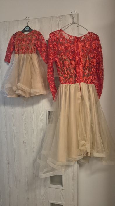 Set rochite mama fiica