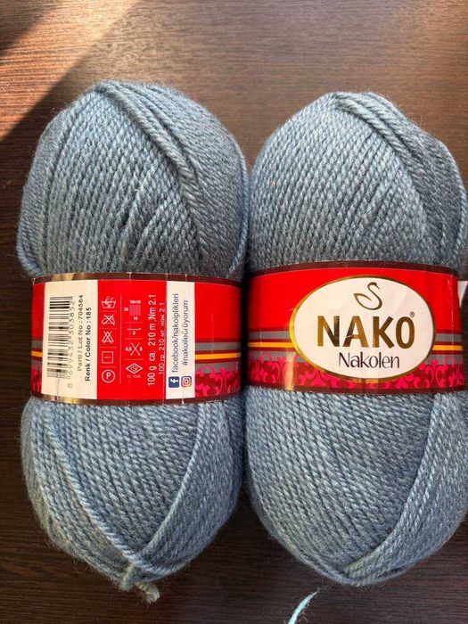 Продам остатки пряжи Nako