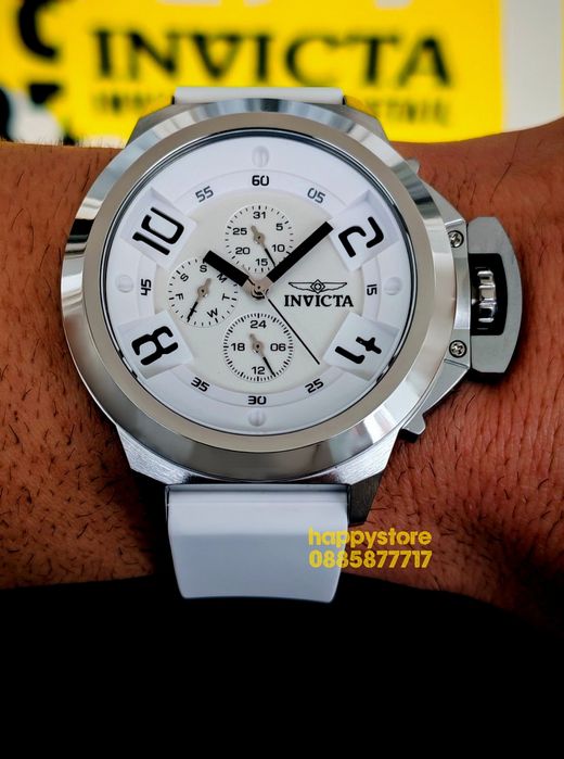 INVICTA Corduba White 48 mm, Инвикта нов ръчен часовник