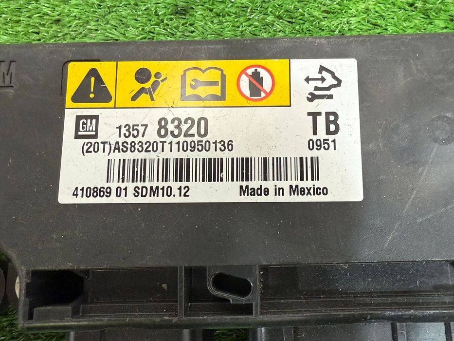 AIRBAG CALCULATOR (5 BUC.) OPEL ASTRA J 1.3 DIESEL 2011 2009-2014 / OPEL ANTARA 2.2 DIESEL 2016 2012-2017 / OPEL INSIGNIA T 2.0 DIESEL 2013 2008-2018 / OPEL INSIGNIA A 2.0 DIESEL 2011 2008-2018 COD OEM 13589833 13588100 13591287 13578320 13574896