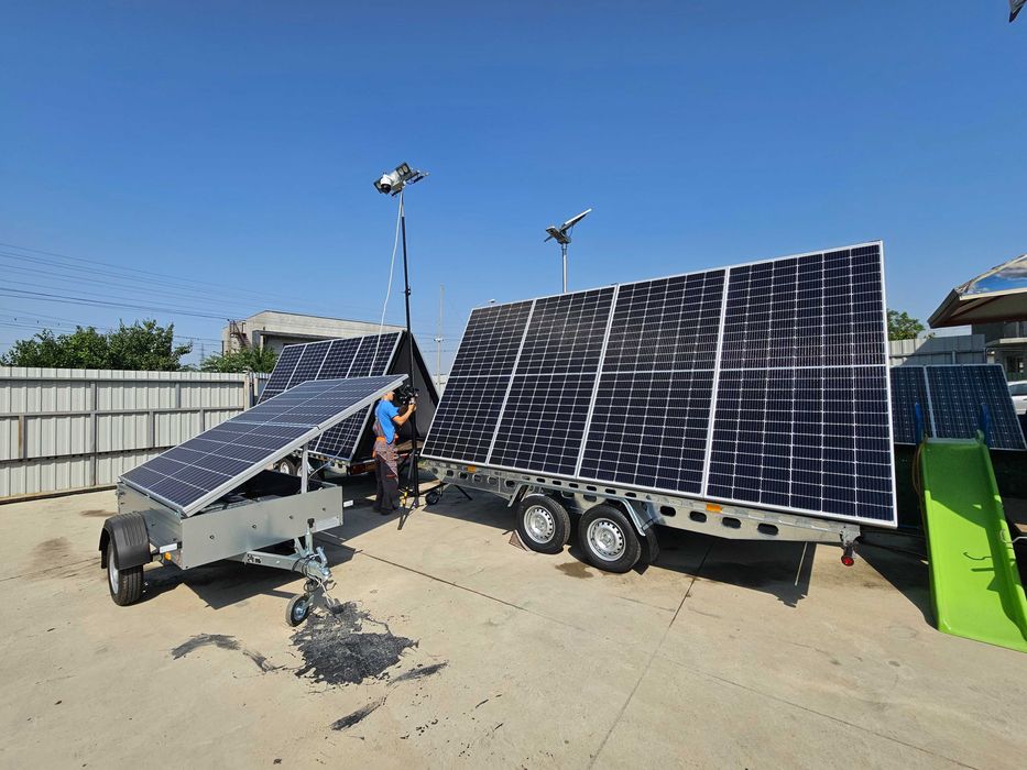 Generator fotovoltaic mobil IDELLA APE Mobile Energy pe Remorca Auto