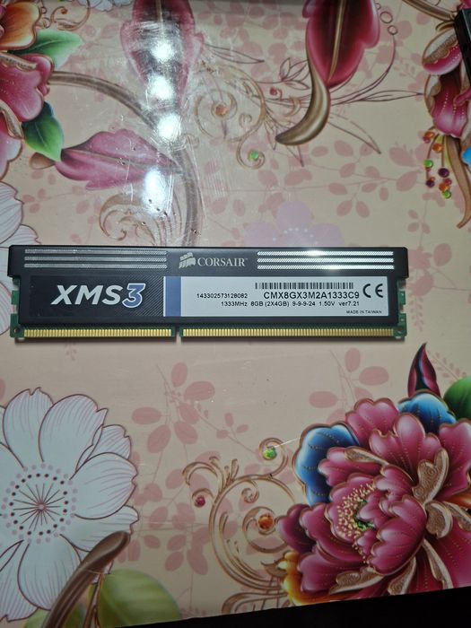 4gb ram crossair xms3 ddr3