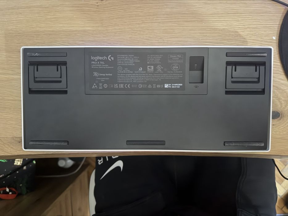 Клавиатура Gaming Logitech G PRO X TKL Lightspeed, Бял