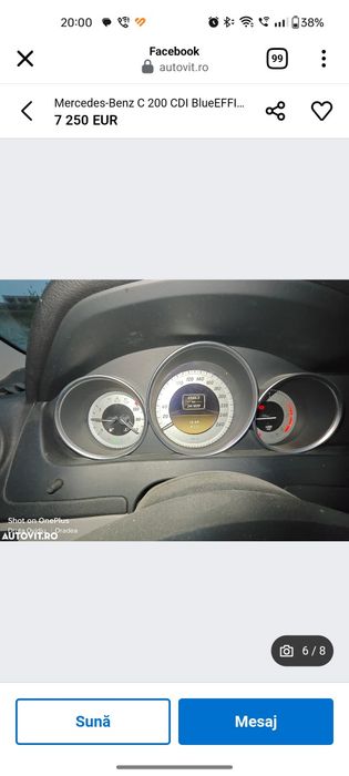 Mercedes-Benz C 200 CDI BlueEfficiency 

Echipare AvantGarde, din 2012,