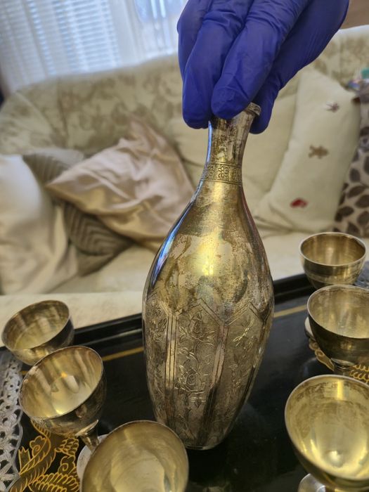 Ракиен сервиз (посребрен/алпака)