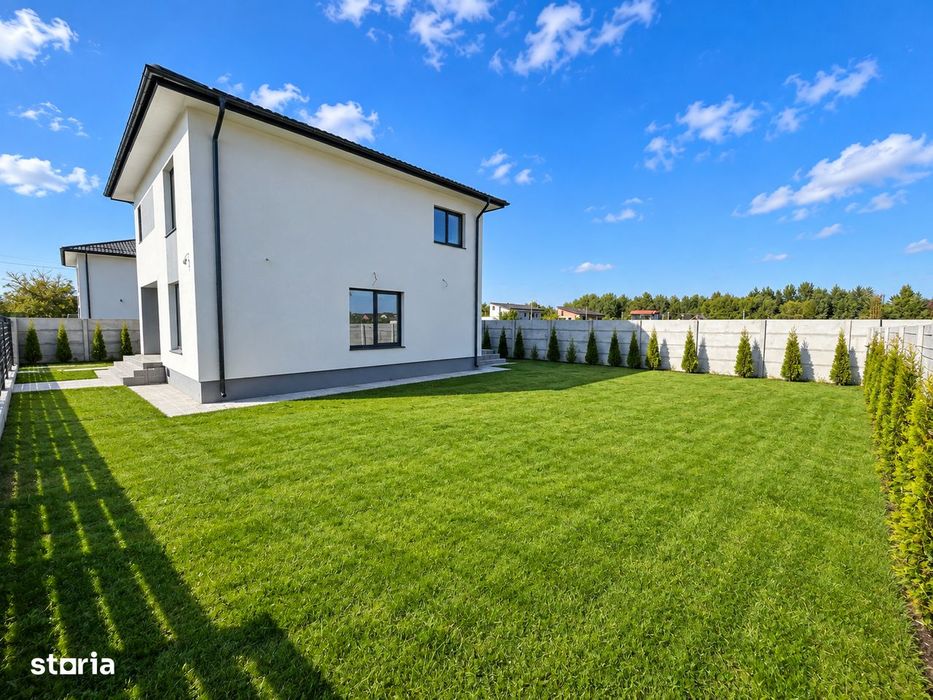 Casa individuala p+1 central Domnesti 400m teren toate utilitățile
