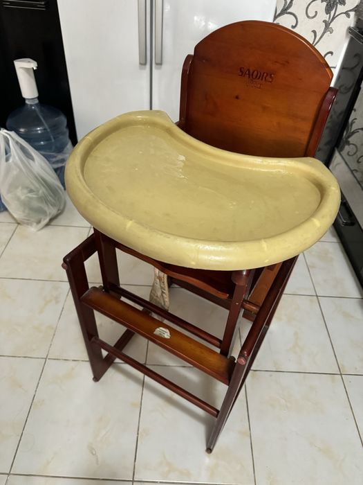 Стол транформер. Натуральное дерево.