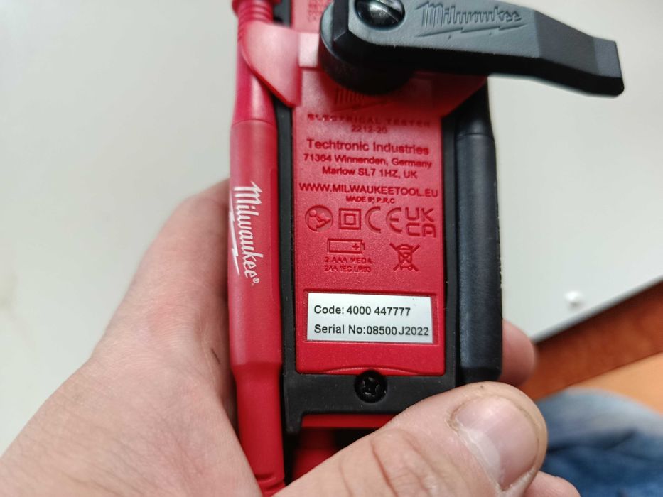 Tester Multimetru Electrice Clapmetru Milwaukee 2235-40 TRMS ACDC 2212-20 / 493344​7776