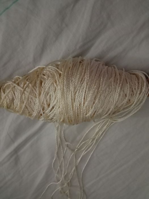 Мешковина, капроновая нить