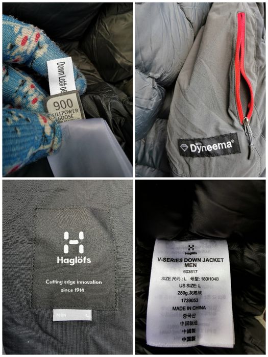 Geacă puf Haglofs V-Series L bărbați fill 900