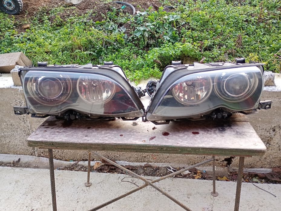 Фарове с лупи за е46 фейслифт