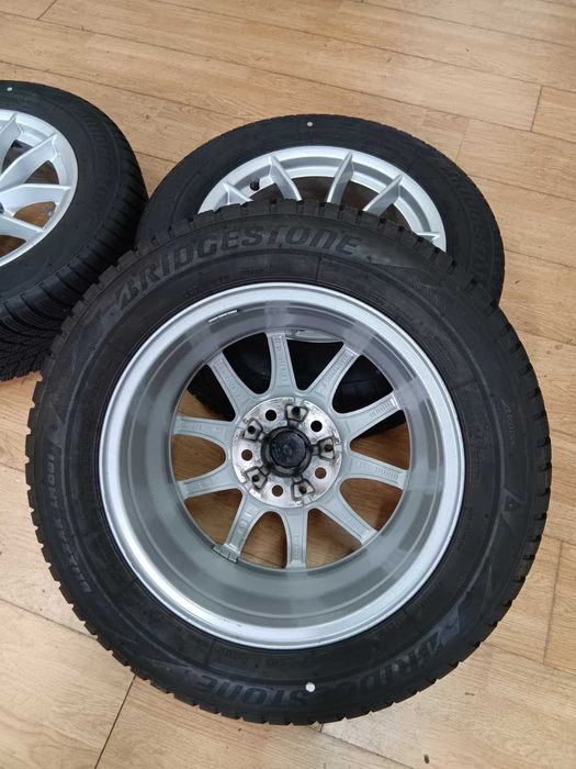 Jante 16 BMW G20 21 28 originale cu senzori anvelope iarnă MS 8-9 mm impecabile