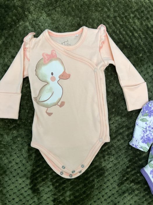 Боди с длинным рукавом на девочку