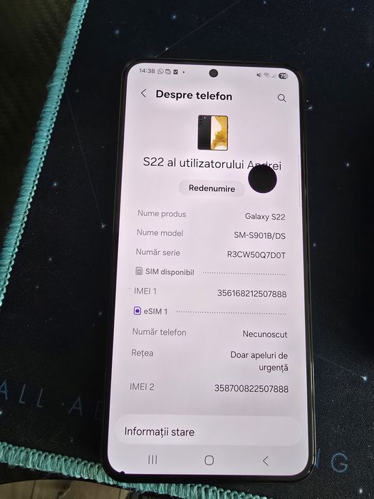 Samsung s22 5g 256gb