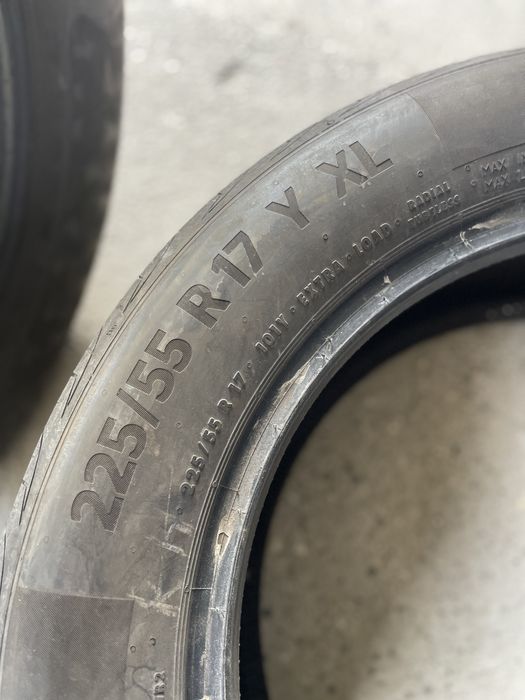 4x 225 55 17 Continental Premium Contact 6